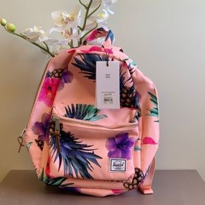 herschel black pineapple backpack